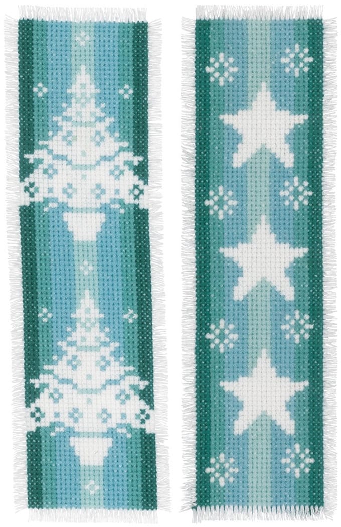 Bladwijzer kit Nordic Christmas set van 2 - Vervaco - PN-0158102