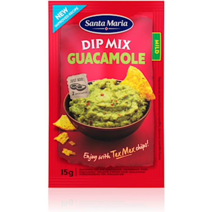 Guacamole dip mix zakje 15 gram