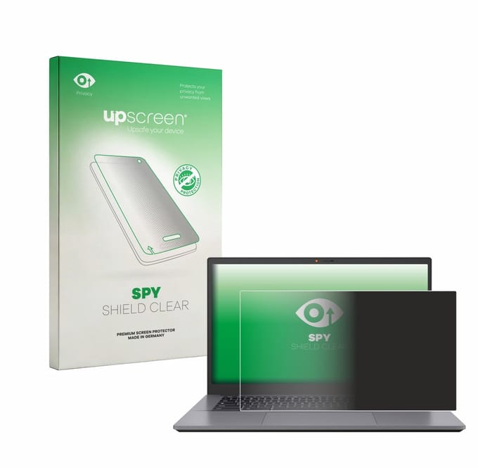 upscreen - privacy screenprotector voor ASUS Chromebook CX3402 - Folie Beschermfolie Blauwlichtfilter