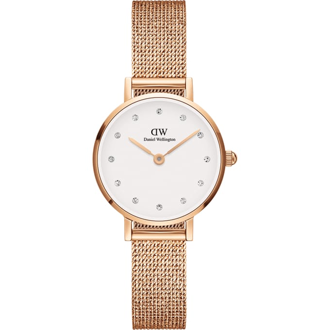 Daniel Wellington DW Watch Petite Lumine Pressed Melrose 24mm Rose Gold