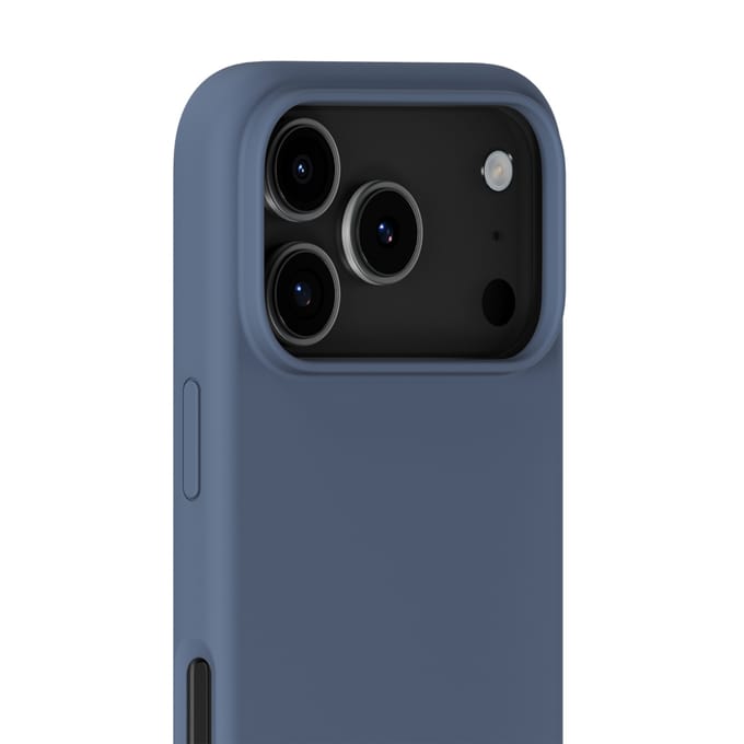Holdit Silicone Case geschikt voor Apple iPhone 17 Pro Max - Pacific Blue