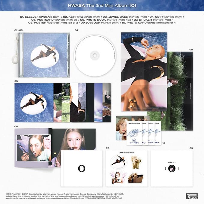 HWASA - Het 2e Mini-Album [O] 1EA gray