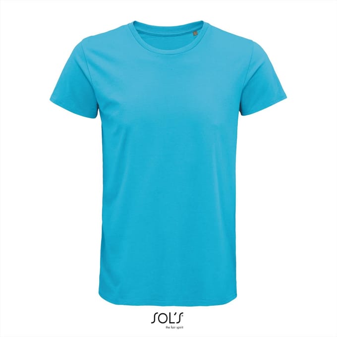 SOL'S - Crusader T-shirt - Aqua - 100% Biologisch katoen - S