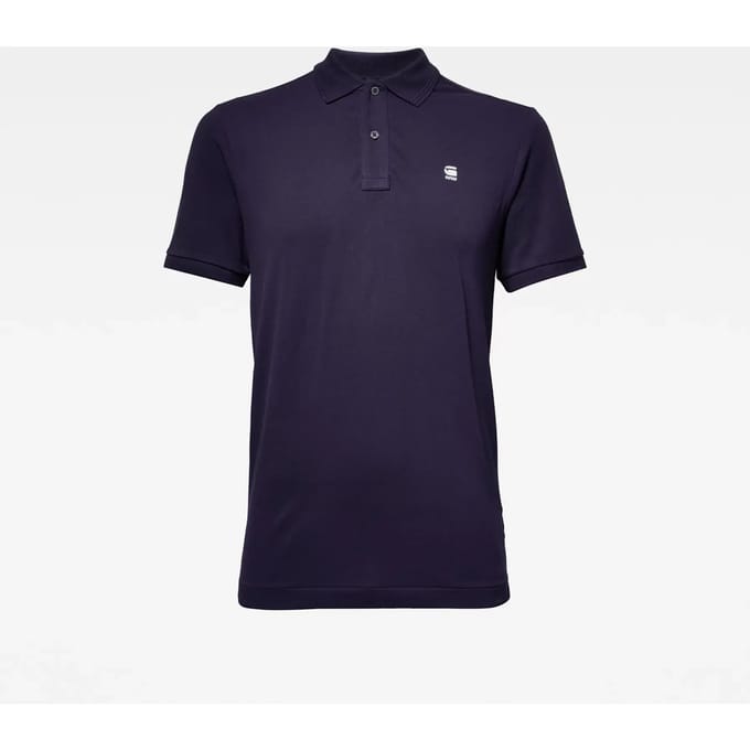 G-STAR Dunda slim polo s\s Heren Poloshirt - sartho blue
