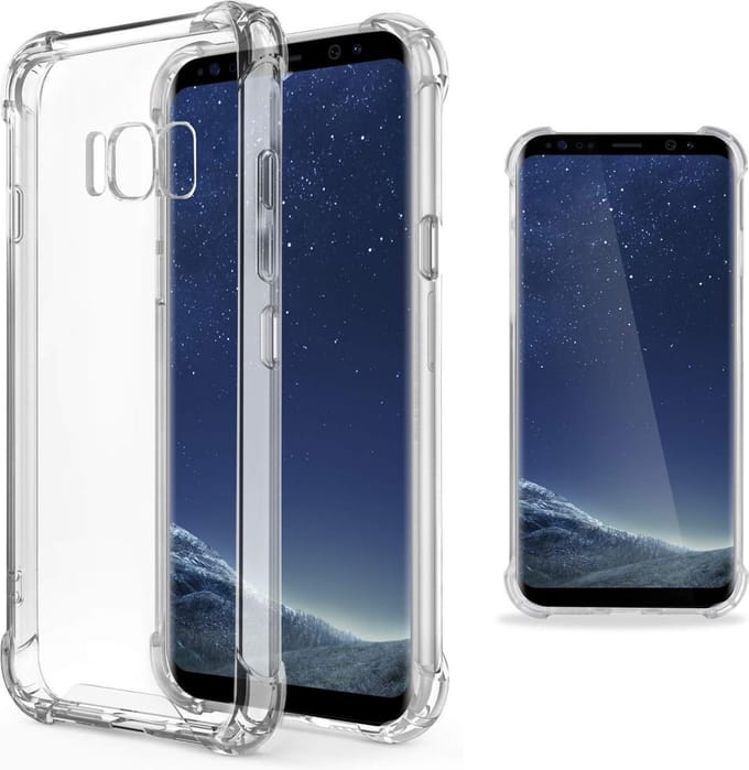 Hoesje voor Samsung Galaxy S8 backcover Shockproof siliconen Transparant