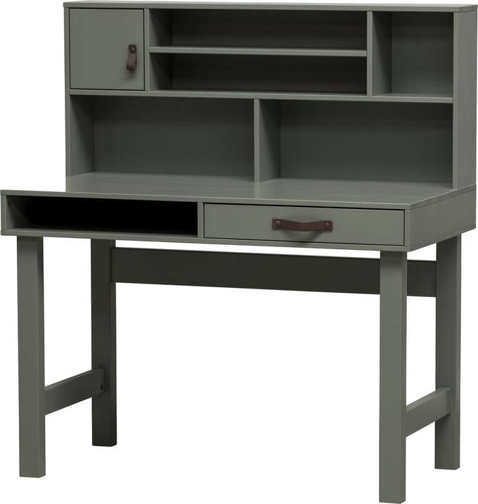 Vtwonen Bureau Vtwonen Stage - Hout - Groen - 110 x 122 x 58 cm (BxHxD)