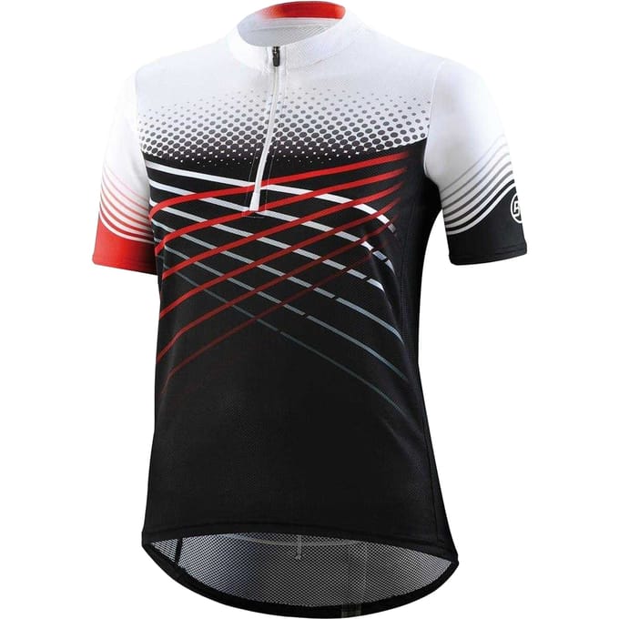 Bicycle Line Edera MTB-fietsshirt voor dames (Zwart, Rood)