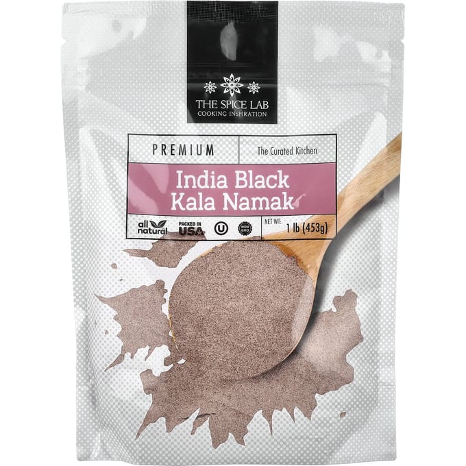 The Spice Lab, Indische Zwarte Cala Namak, 453g (1 lb) black