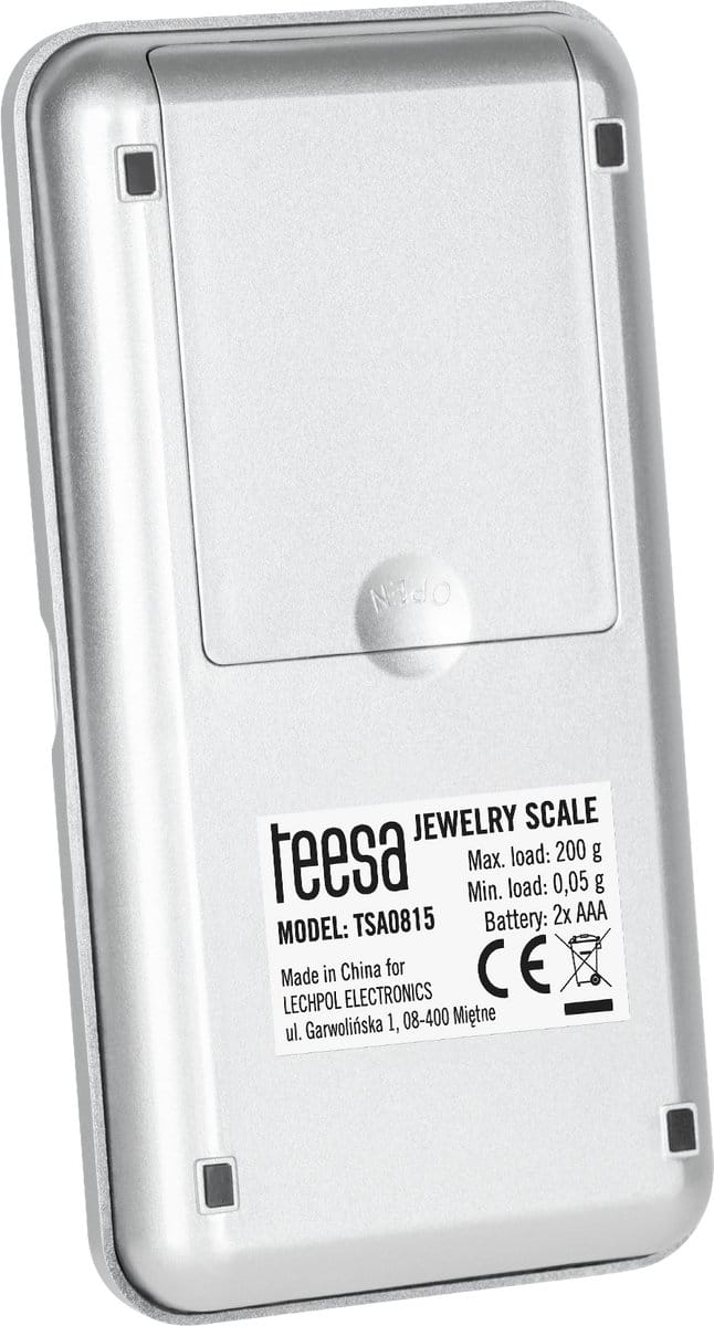 Teesa TSA0815 - Digitale Keukenweegschaal - 0,01g Precisie - LCD Display