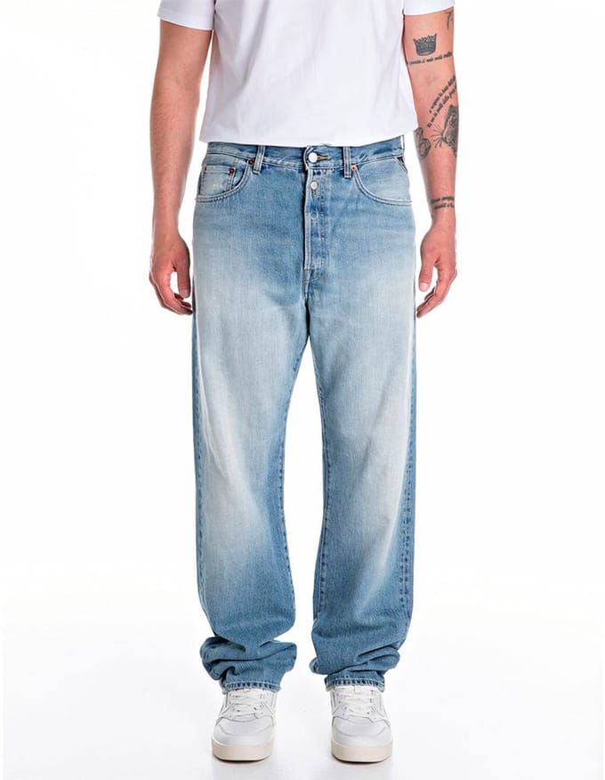 Replay M9z1.000.80082c Spijkerbroek Blauw 33 / 30 Man