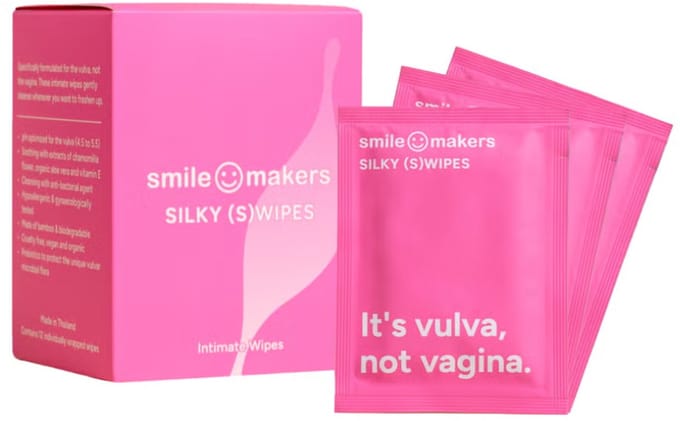 Smile Makers Silky (S)wipes