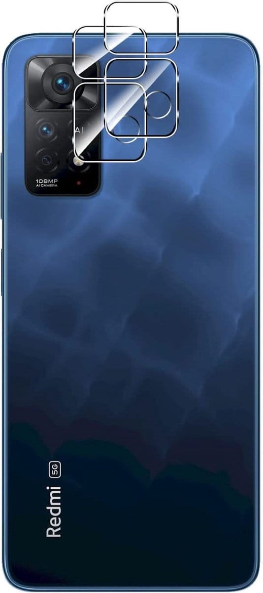 Camera Protector voor Xiaomi Redmi Note 11 Pro / Redmi Note 11 Pro 5G - 2 stuks van glas Transparante glazen