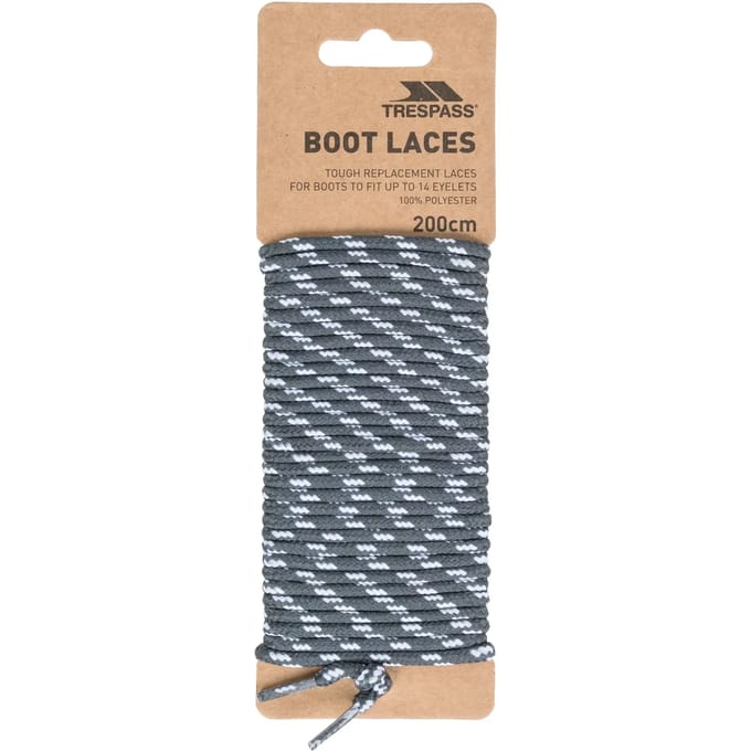 Trespass Veters 200 - Ronde Veters 200cm Grijs