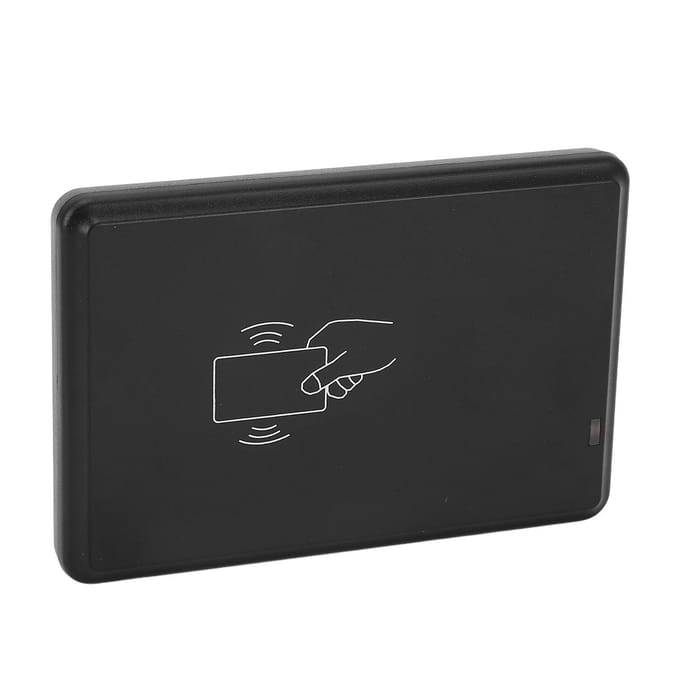 IC Kaartlezer Smart USB 13.56MHz Snel Lezen Toegangscontrolesysteem voor RFID Huisbeveiliging black