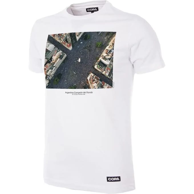 COPA - Buenos Aires T-Shirt - Heren - Wit - S