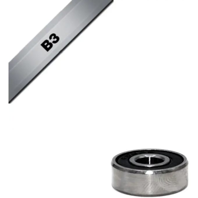 Lager Black Bearing B3 - 606-2RS - 6 x 17 x 6 mm