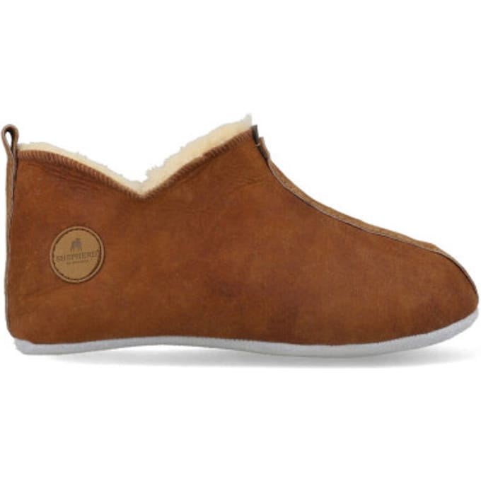 Shepherd Henrik Heren Sloffen - Cognac - Maat 45