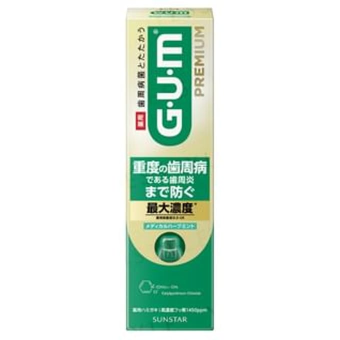 Sunstar - Gum Premium Toothpaste Medical Herb Mint 85g