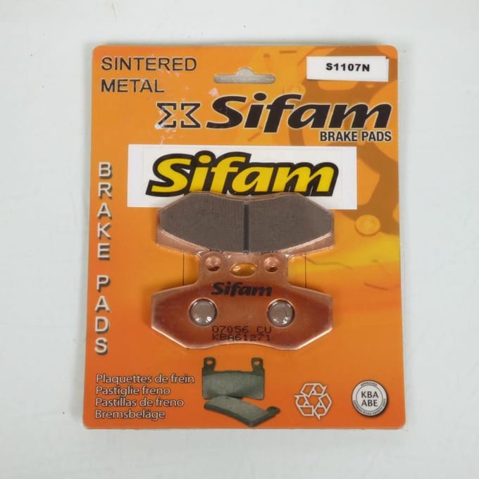 sifam remblok voor mbk 125 nxc flame x scooter 2004 tot 2015 av nieuw