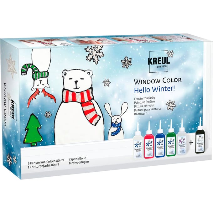 KREUL Window Color Set "Hallo Winter"