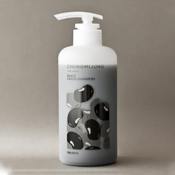 [CHUNGMIJUNG] Zwarte Graan Shampoo 500ml gray