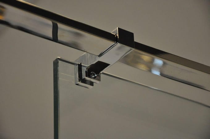 Wiesbaden glaskoppeling zijkant stabilisatiestang chroom