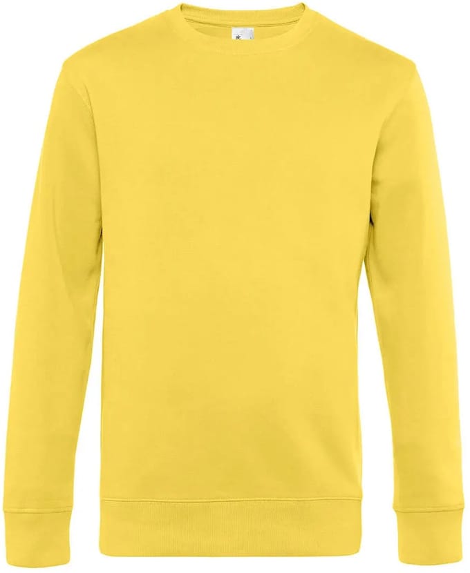 Sweater met ronde hals B&C King