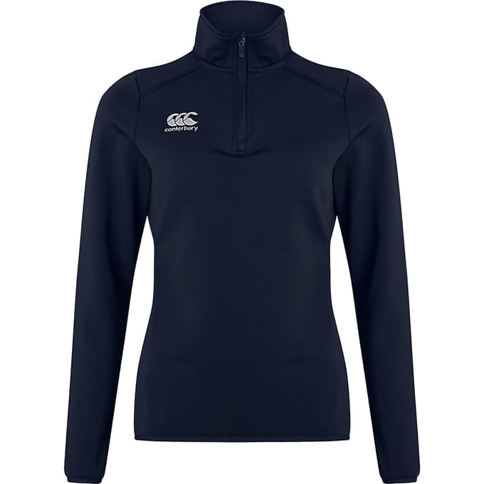 Canterbury Dames/Dames Club Quarter Zip Trainingsmidlayer (Marine)