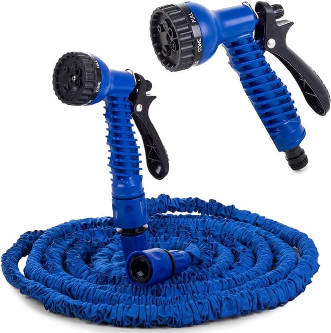 Verlengbare tuinslang 10m - 30m x-slangpistool