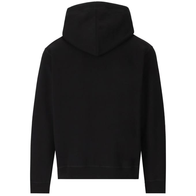 Dsquared2 losse pasvorm Santa Dan logo zwarte hoodie