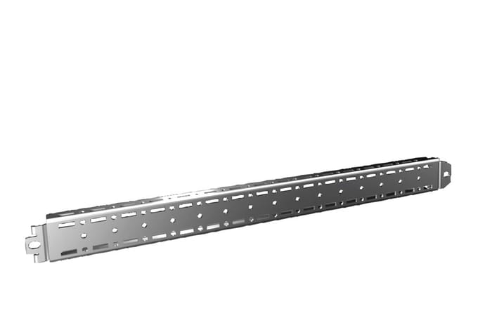 Rittal VX 8617.710 8617710 Montagerails Geperforeerd (b x h) 18 mm x 39 mm Plaatstaal 4 stuk(s)