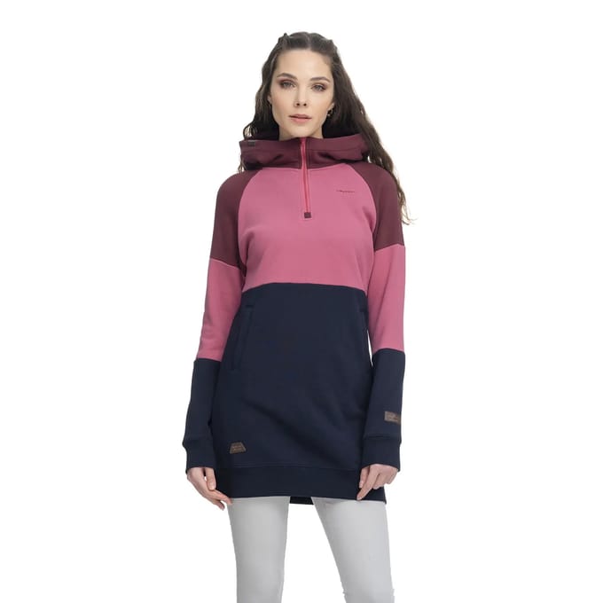 Dames hoodie sweatshirt jurk Ragwear Ardeny