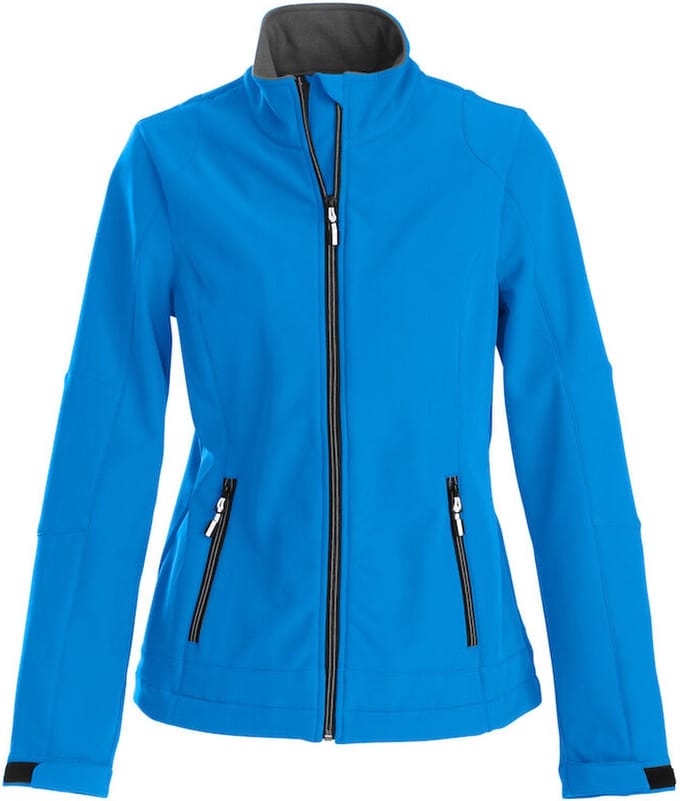 Printer SOFTSHELL JACKET TRIAL LADY 2261045 - oceaanblauw - S