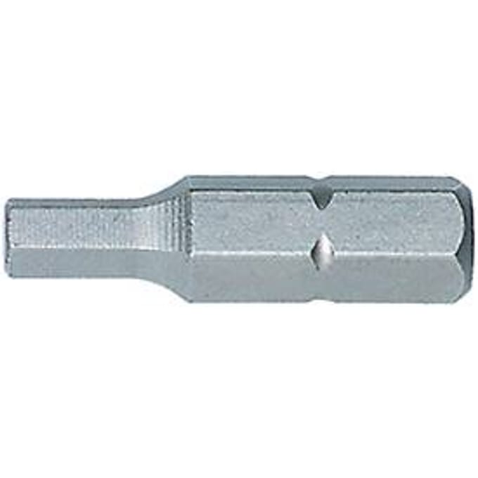 "6-kant bit 1/4 inch C 6,3 SW 4 mm 25 mm"