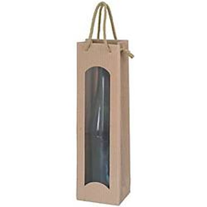 Wijntas "Open Golven”, per stuk, naturel, 20 stuks