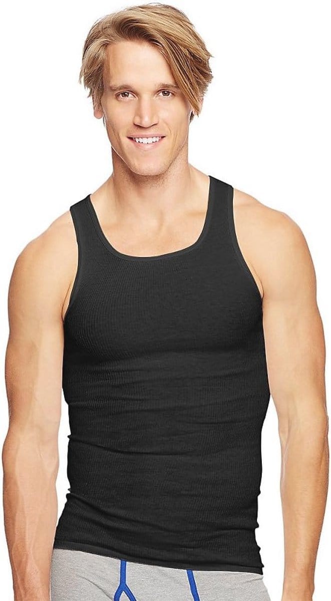 Heren Ondergoed Set van 6 - Ronde Hals Tanktops voor Dames