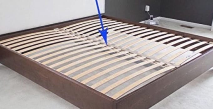 Gegalvaniseerde Stalen Middenbalk voor Bedframe Ondersteuning