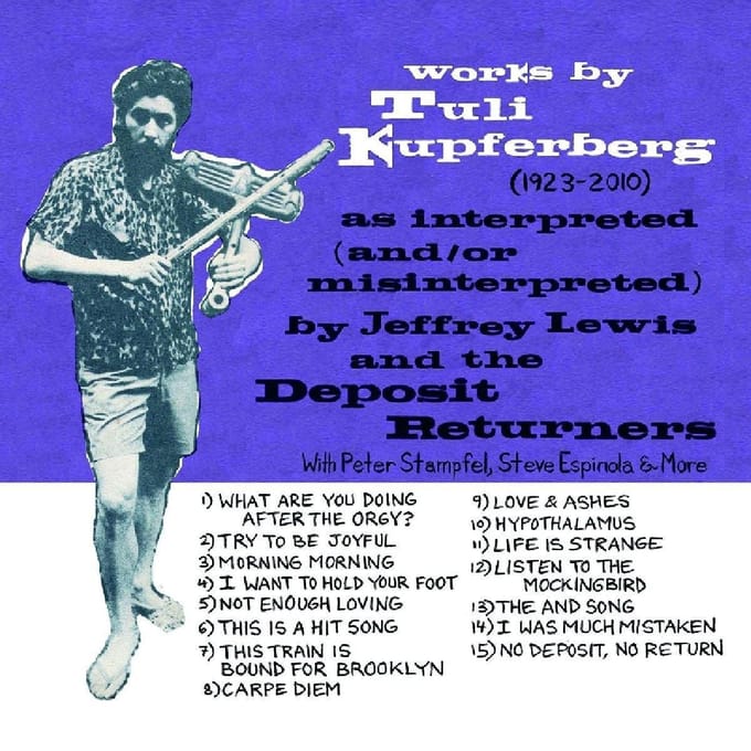 Works By Tuli Kupferberg (1923-2010)