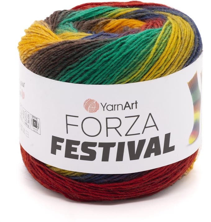 Sokkenwol Yarnart Forza Festival - Lang Verloop - 2912