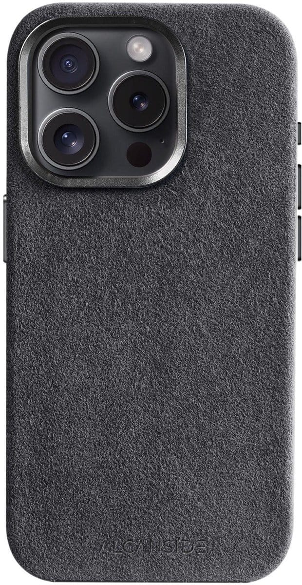 iPhone Alcantara Case - Space Grey