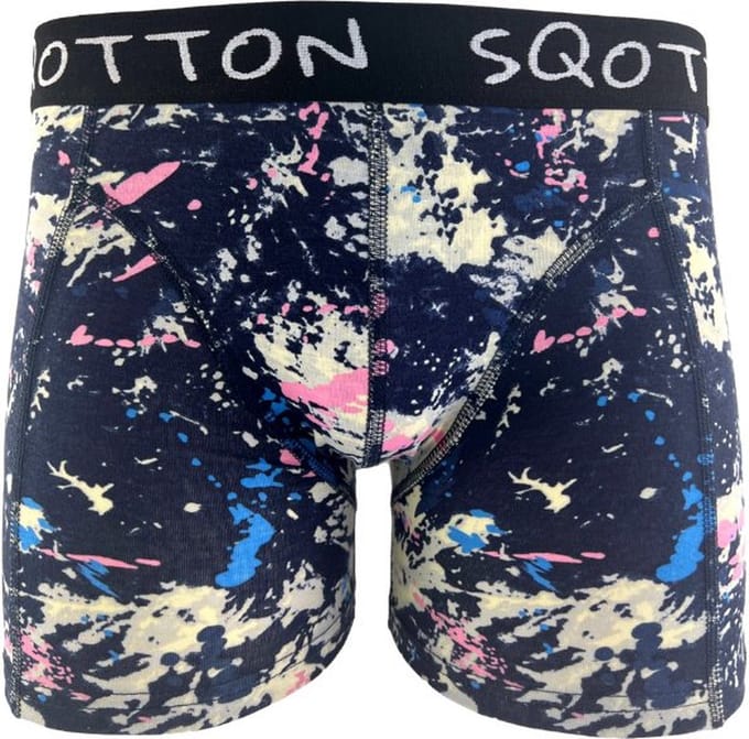 Boxershort - SQOTTON® - Spetters - Maat M