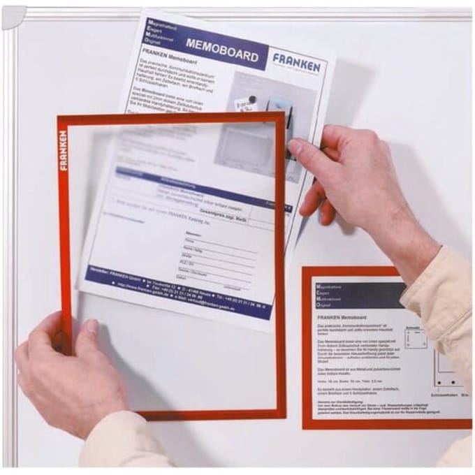 Franken ITSA3M 03 Documenthouder Blauw DIN A3