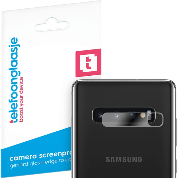 Samsung Galaxy S10 Plus camera lens screenprotector gehard glas