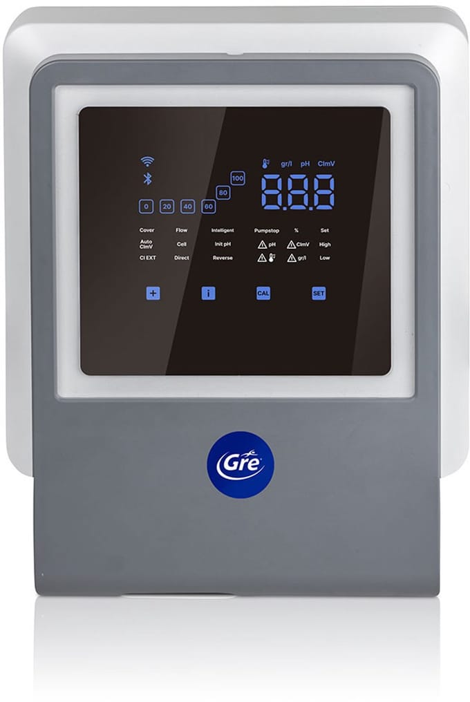 Gre Swc All In One 12g/h Up To 60m3 Zoutwaterchlorinator Transparant