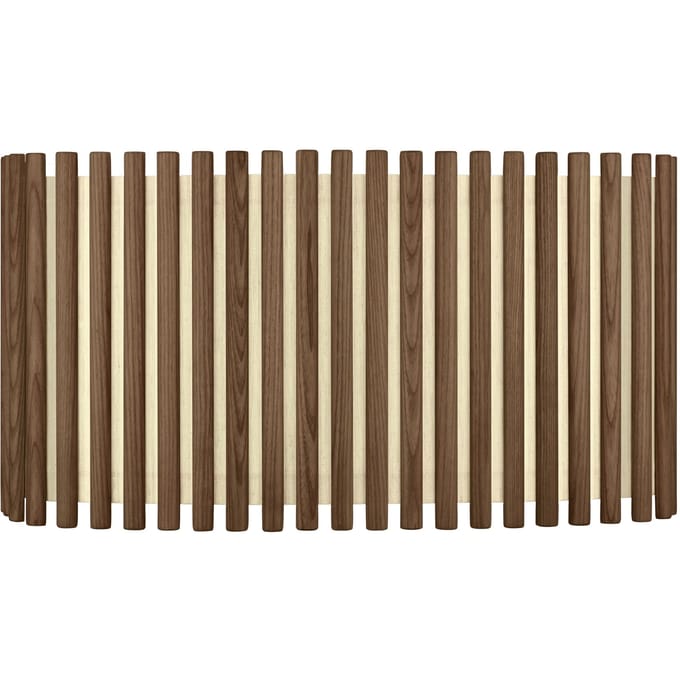 UMAGE Komorebi Grote lampenkap - donker eiken - rectangular