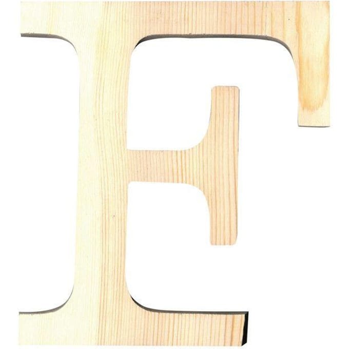 Artemio houten letter F 11.5 cm