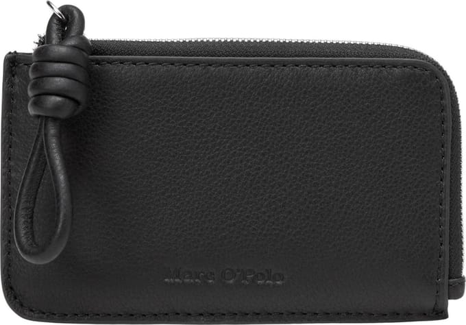 Marc O'Polo Kaarthoes Florica Zip Wallet Black Zwart