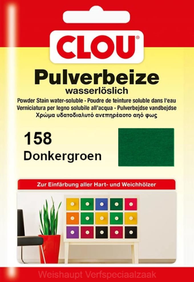 Clou Waterbeits - 12g. - 158 Donkergroen