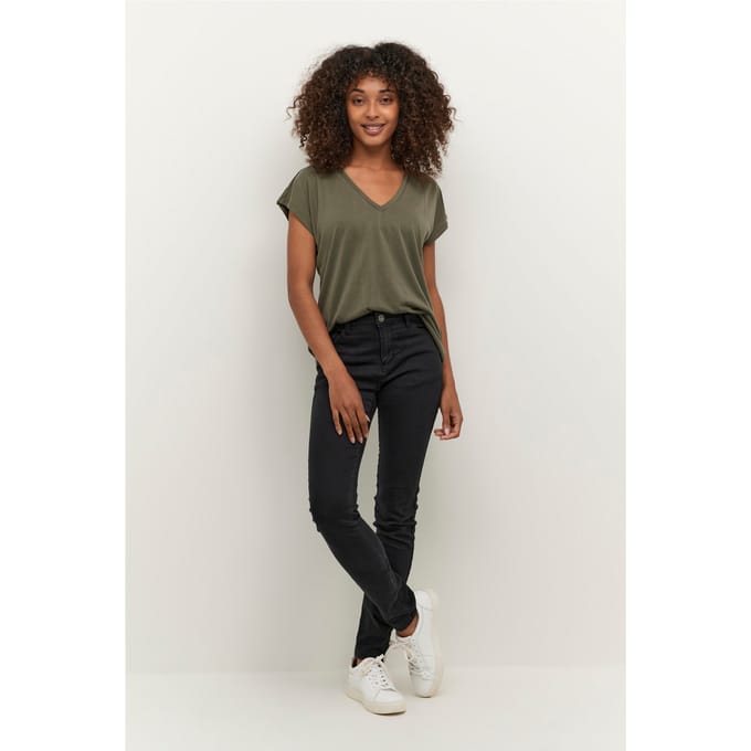T-shirt Relaxed fit green
