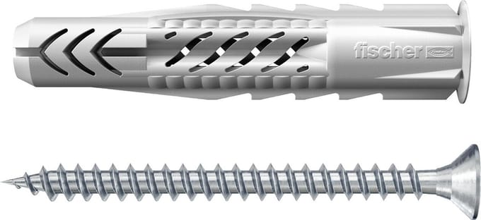 Fischer Universeelplug Flens/Schroef U x 6 x 50RSK (10)
